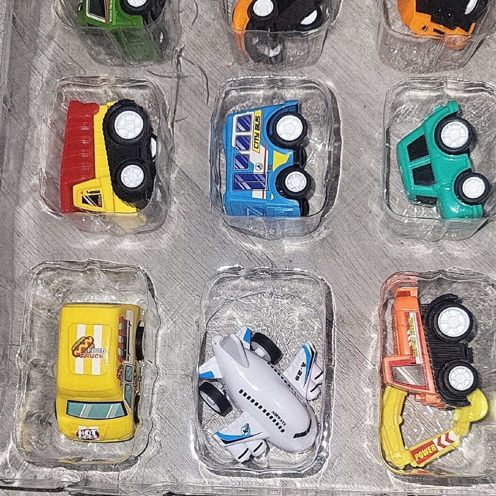 Colorful Mini Toy Car Set 24 Pc - Picture 2 of 7